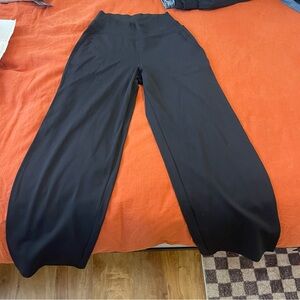 Athleta Black Wide-Leg Pants